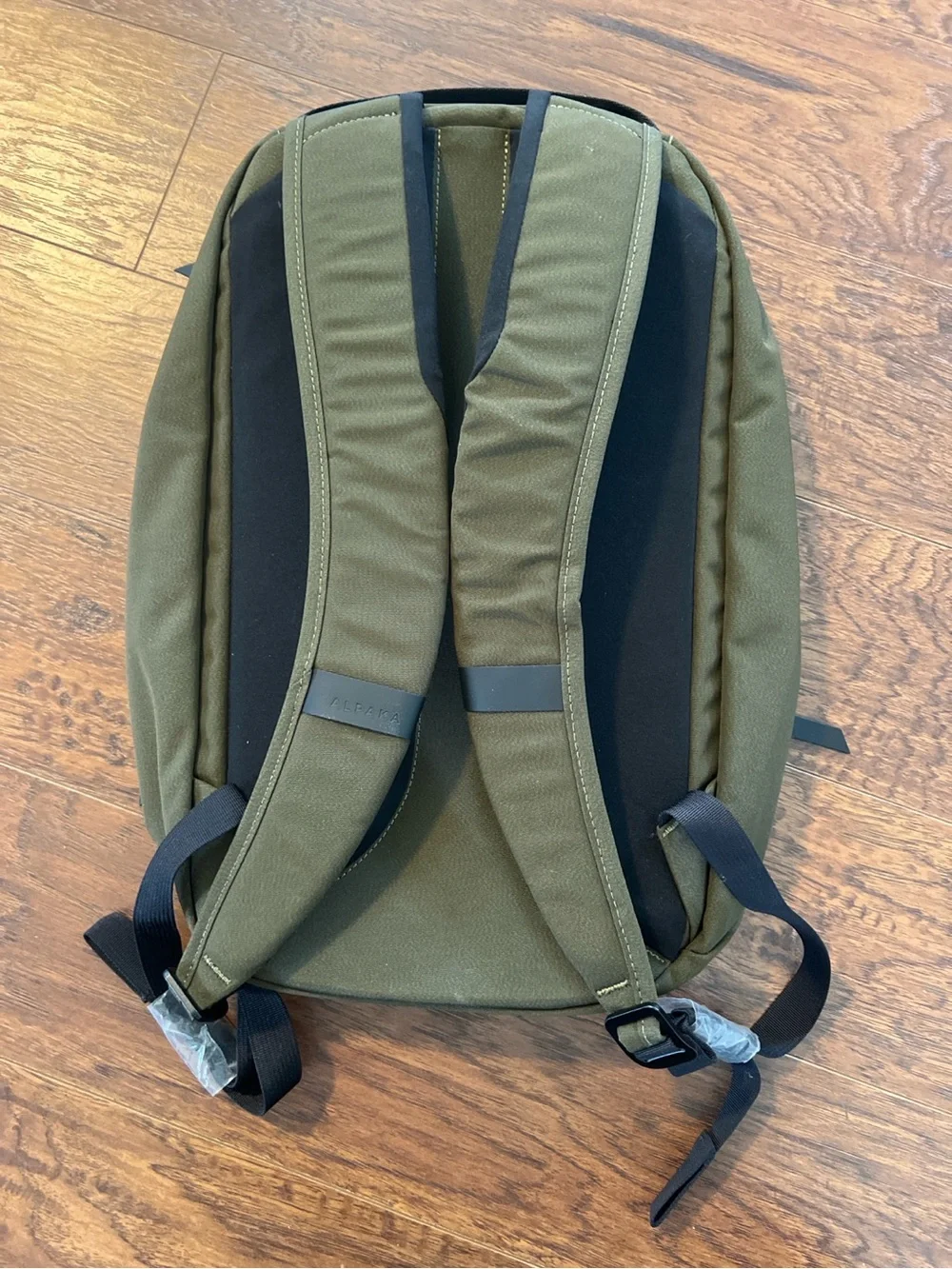 Olive Green Minimalist Everyday Backpack